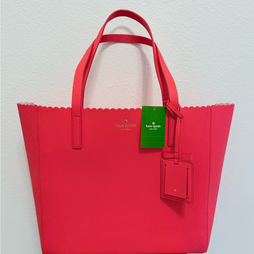 Kate Spade Vibrant Leather Tote Bag